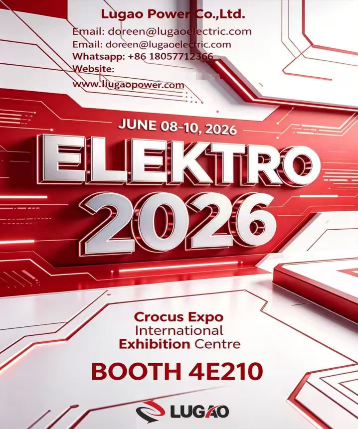 شركة Lugao Power تقدم معدات كهربائية عالية الجودة إلى ELEKTRO 2026